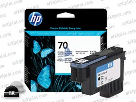 HP Nº70 cabezal negro foto/gris claro