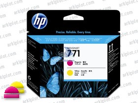 HP Nº771 cabezal magenta/amarillo