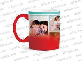 Taza sublimación Mágica Rojo Premium