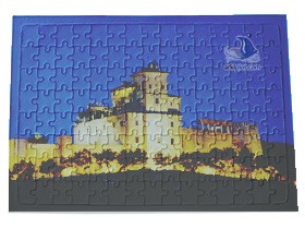 Puzzle cartón 120 piezas (20x29cm) RF589  - Incl. Estuche transparente