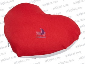 Funda Cojin Corazon RF598  Trasera