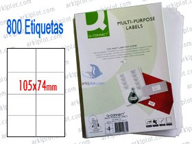 Arquicopy 105x74mm 800ud - Rectas