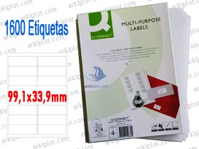 Arquicopy 99,1x33,9mm 1600ud - Redondeadas