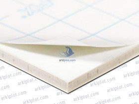 Cartón pluma Kapa Fix (adhesivo) de 100 x 70 cm, 5 mm de grosor-Pack de 5  unidades
