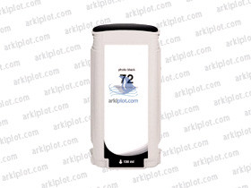 Tinta compatible HP Nº72 negro foto 130ml.