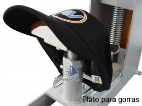 Plancha multifuncional Arkipress V10 plato gorras