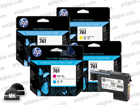 HP Nº761 cabezal Negro/Negro mate