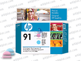 HP Nº91 Cabezal Magenta claro/Cian claro