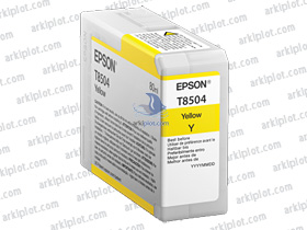 Epson T8504 amarillo 80ml para Epson SureColor P800
