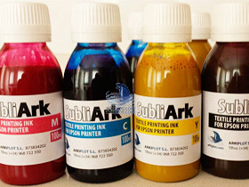 Pack tinta SubliArk 4 botellas 250ml CMYK