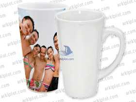 Taza subl. blanca Cónica 17Oz. (24 Uds.)