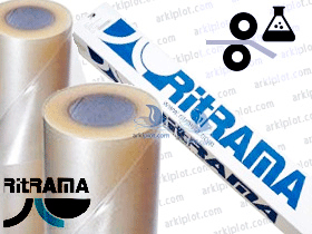 Film 75µ Ritrama 2660 Gloss Clear 1,370x50m