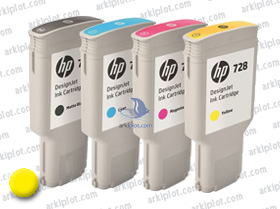 HP Nº728 amarillo 300ml.