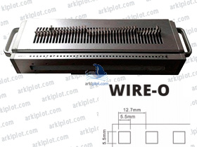 Peine WIRE-O 2:1 cuadrado 5,5x5,5mm