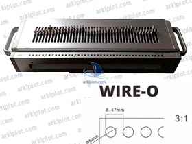 Peine WIRE-O 3:1 redondo 4mm