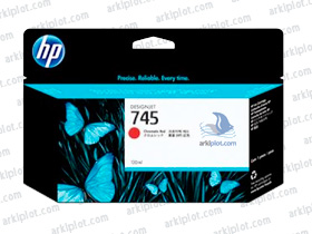 HP Nº745 rojo cromático 130ml.