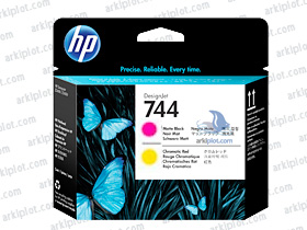 HP Nº744 cabezal magenta/amarillo