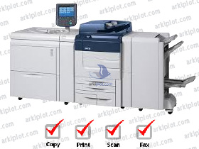 Xerox C60 con accesorios opcionales