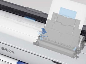 Epson SureColor SC-T5100 36" - Detalle bandeja