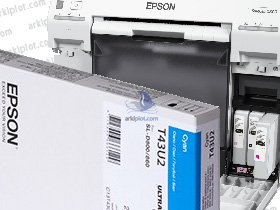 Epson T43U2 cian