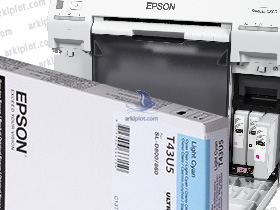 Epson T43U5 cian claro