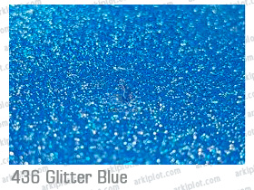 POLI-FLEX Image 0,50mx1m "436 Glitter Blue"
