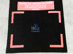 Alfombra Desinfectante Arkius Zona de desinfección