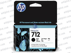 HP Nº712 negro 38ml.