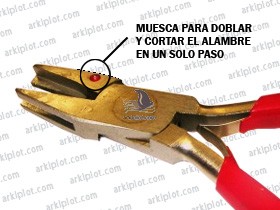 Alicate de cortar y doblar AL-2 Detalle