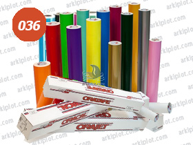 Oracal 651 - 036 Naranja Claro Brillo 1,26x50m.