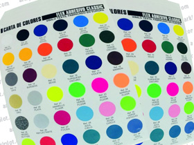 Carta de Colores Vinilo Textil Flex Classic