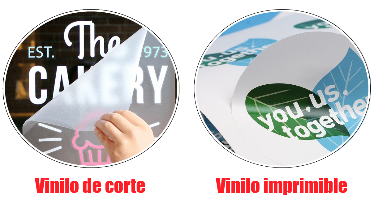 Vinilo Adhesivo Blanco Impreso - Solo Rotulistas - Rótulos, Letras