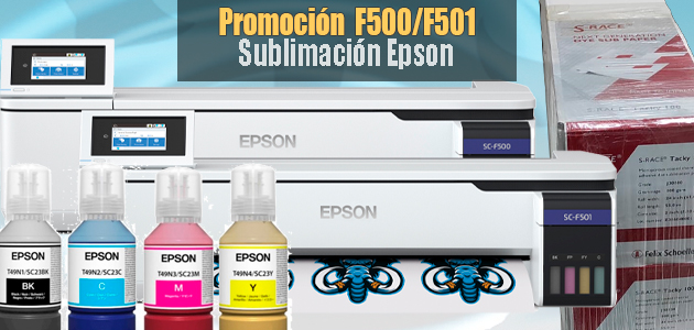 Nueva impresora gran formato de sublimación Epson SureColor SC-F500